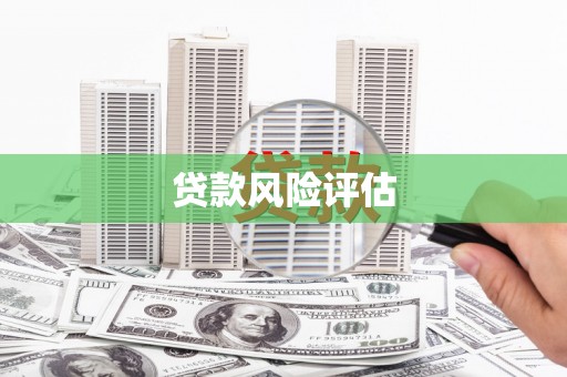 彬县贷款风险评估