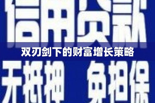彬县双刃剑下的财富增长策略