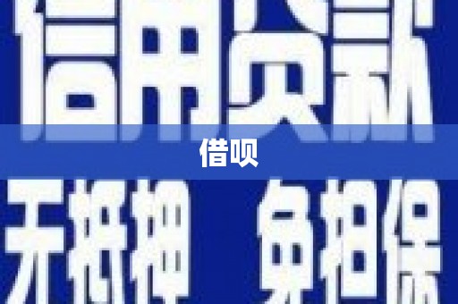 彬县借呗