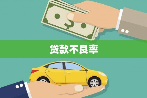 彬县贷款不良率