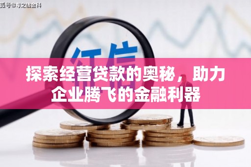 彬县探索经营贷款的奥秘，助力企业腾飞的金融利器