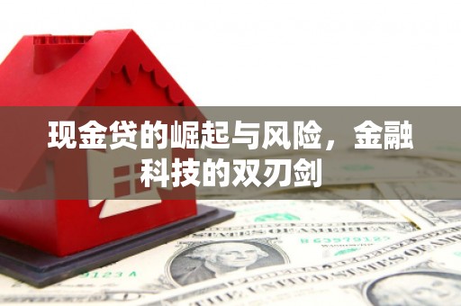 彬县现金贷的崛起与风险，金融科技的双刃剑