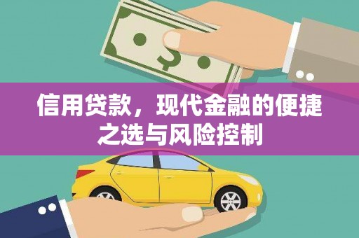 彬县信用贷款，现代金融的便捷之选与风险控制