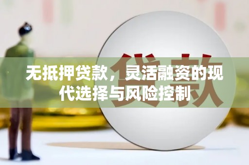 彬县无抵押贷款，灵活融资的现代选择与风险控制