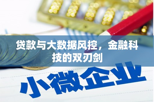彬县贷款与大数据风控，金融科技的双刃剑
