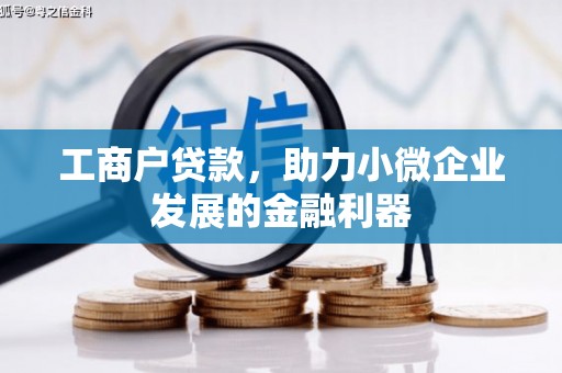彬县工商户贷款，助力小微企业发展的金融利器