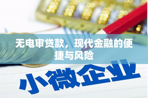 彬县无电审贷款，现代金融的便捷与风险