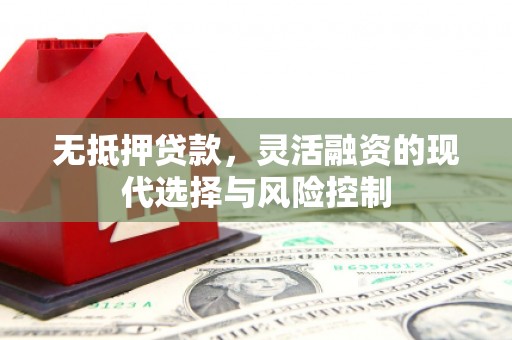 彬县无抵押贷款，灵活融资的现代选择与风险控制