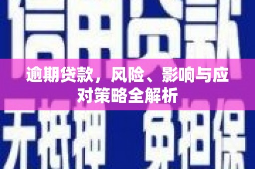 彬县逾期贷款，风险、影响与应对策略全解析