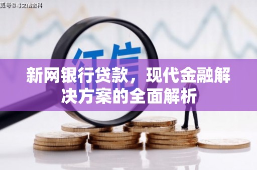 彬县新网银行贷款，现代金融解决方案的全面解析