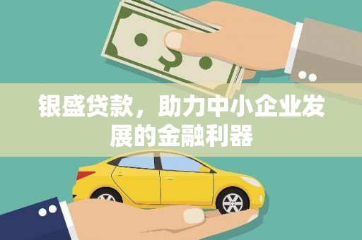 彬县银盛贷款，助力中小企业发展的金融利器