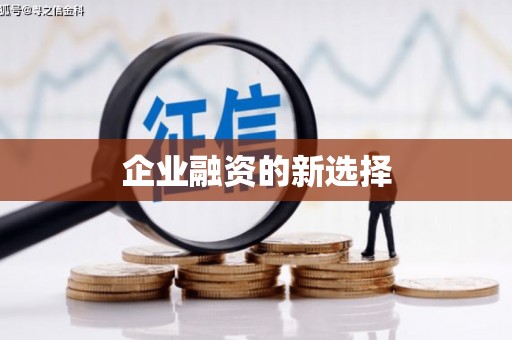 彬县企业融资的新选择