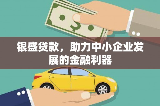 彬县银盛贷款，助力中小企业发展的金融利器