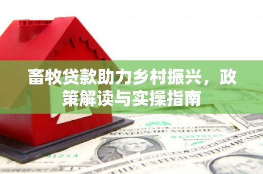 彬县畜牧贷款助力乡村振兴，政策解读与实操指南