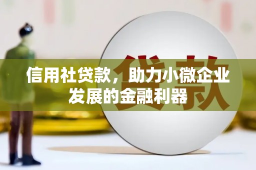 彬县信用社贷款，助力小微企业发展的金融利器