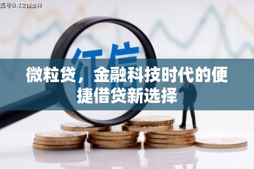 彬县微粒贷，金融科技时代的便捷借贷新选择
