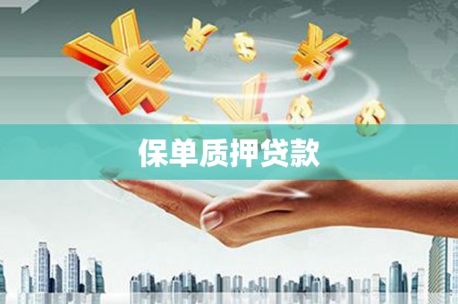 彬县保单质押贷款