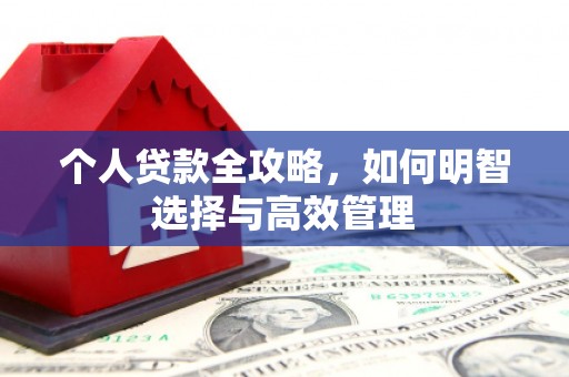 彬县个人贷款全攻略，如何明智选择与高效管理