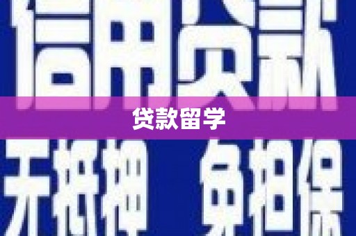 彬县贷款留学